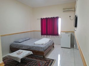 اتاق دو تخته برای یک نفر (اقامت با صبحانه)کد 110